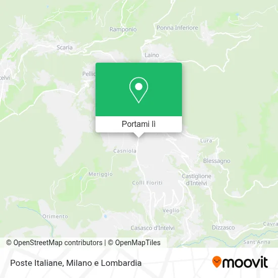 Mappa Poste Italiane