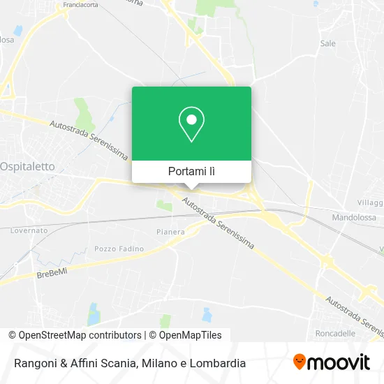 Mappa Rangoni & Affini Scania