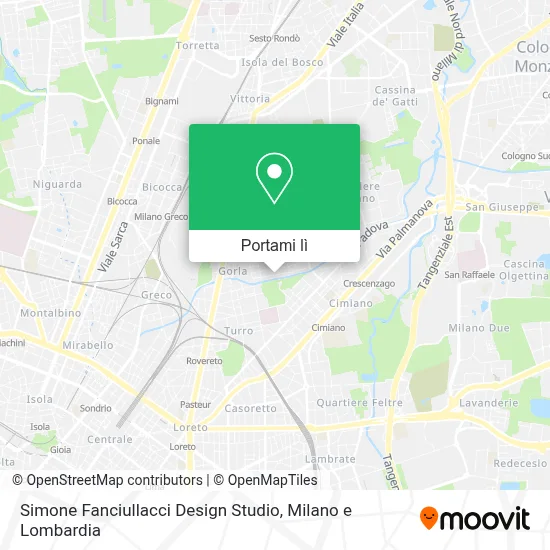 Mappa Simone Fanciullacci Design Studio
