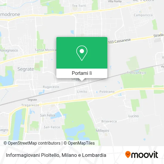 Mappa Informagiovani Pioltello