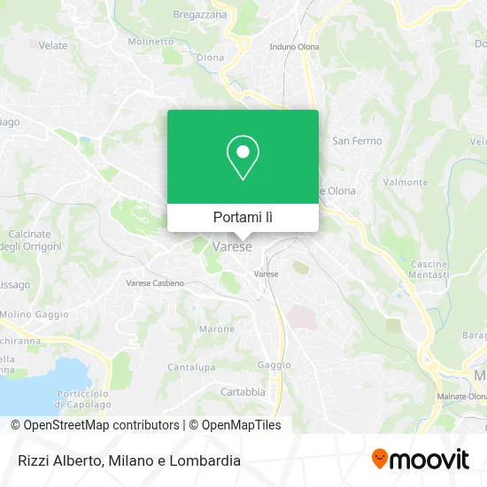 Mappa Rizzi Alberto