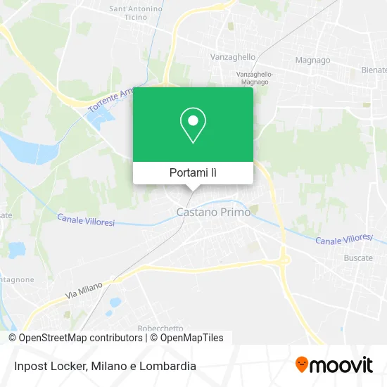 Mappa Inpost Locker