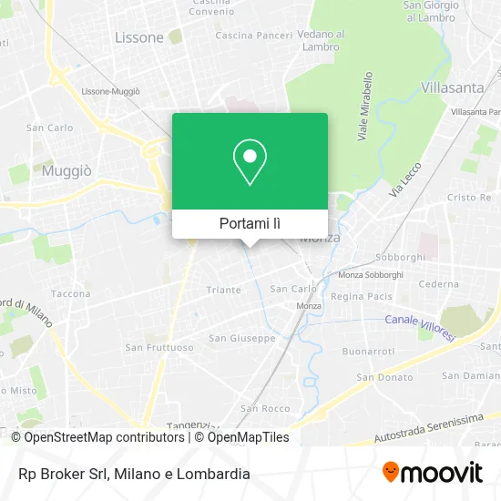 Mappa Rp Broker Srl
