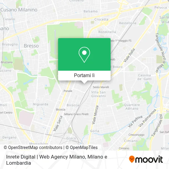 Mappa Inrete Digital | Web Agency Milano
