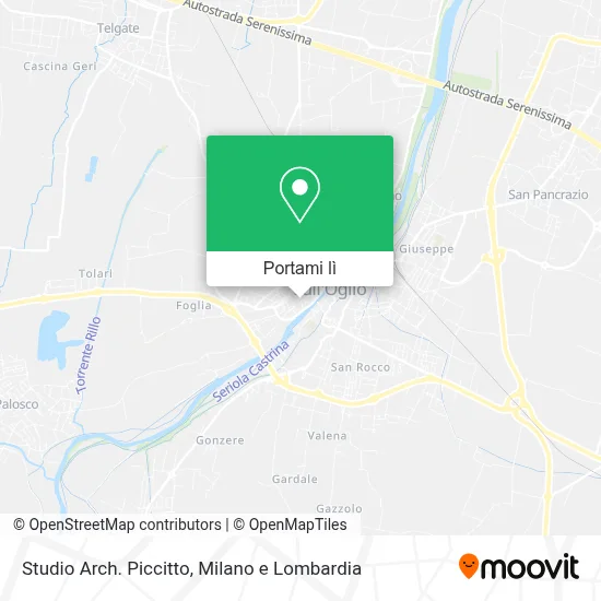 Mappa Studio Arch. Piccitto
