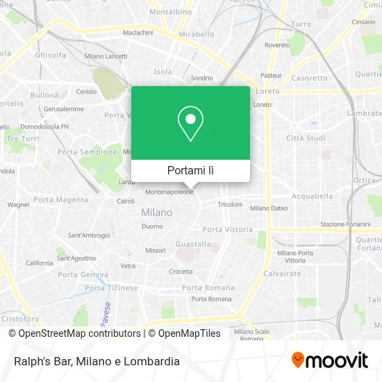 Mappa Ralph's Bar