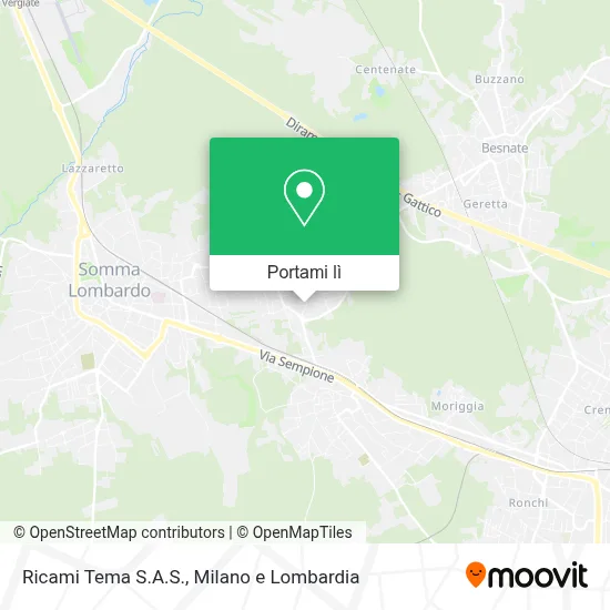 Mappa Ricami Tema S.A.S.