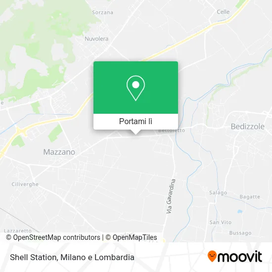 Mappa Shell Station