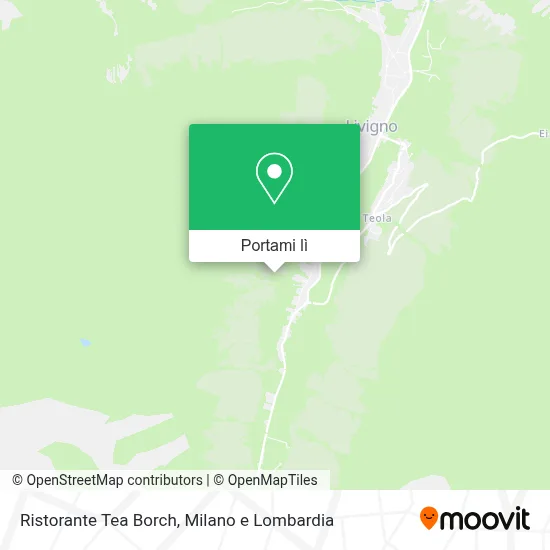 Mappa Ristorante Tea Borch