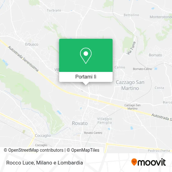 Mappa Rocco Luce
