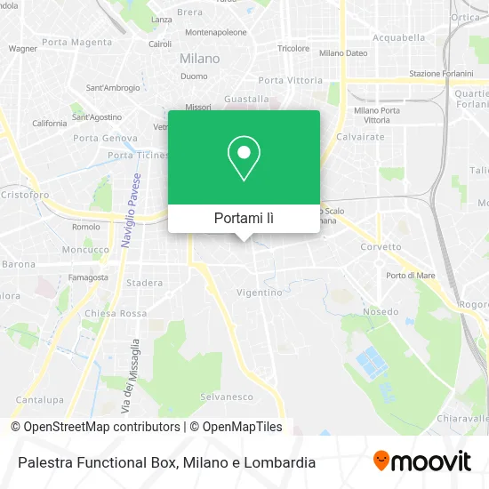Mappa Palestra Functional Box