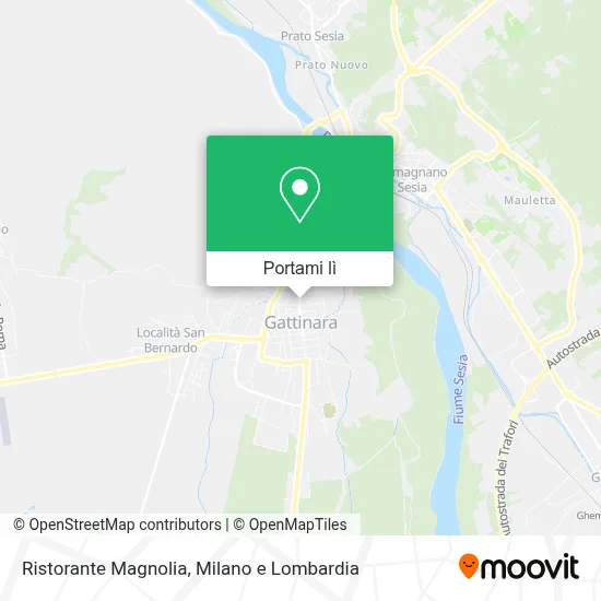 Mappa Ristorante Magnolia