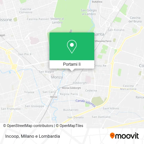 Mappa Incoop