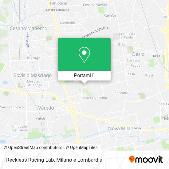 Mappa Reckless Racing Lab