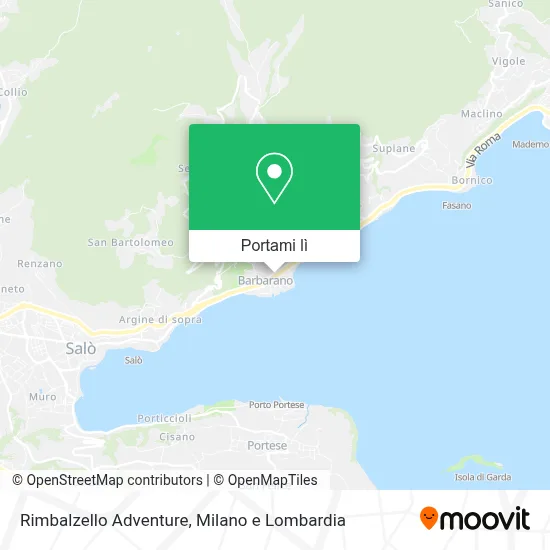 Mappa Rimbalzello Adventure
