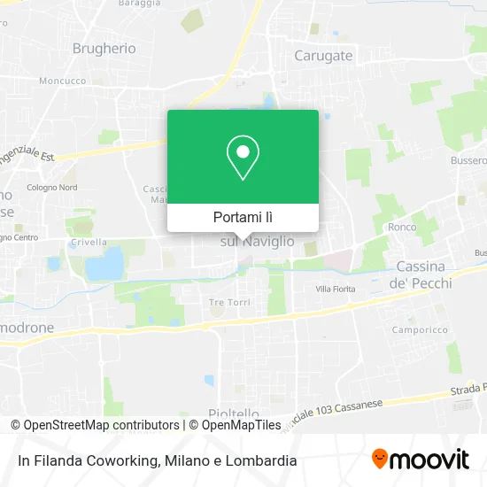 Mappa In Filanda Coworking