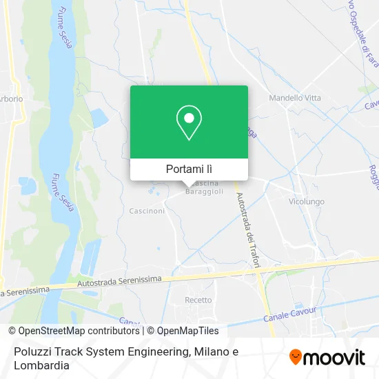 Mappa Poluzzi Track System Engineering