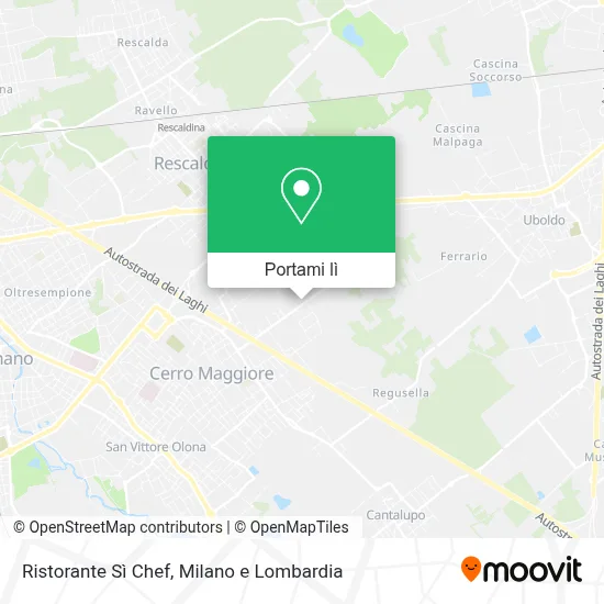 Mappa Ristorante Sì Chef