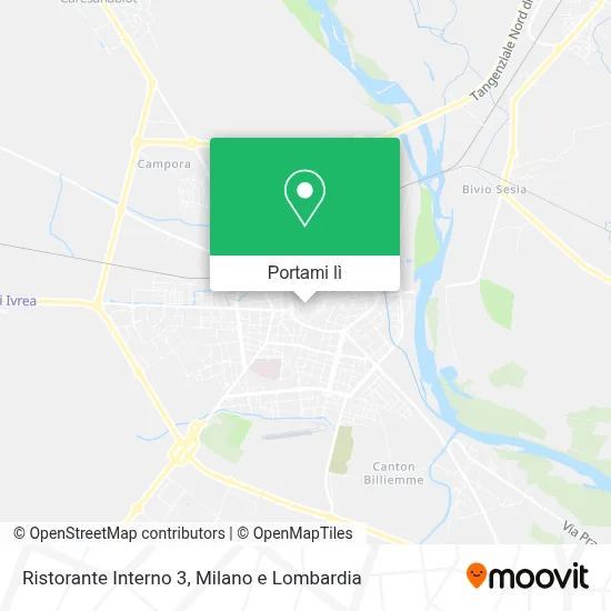 Mappa Ristorante Interno 3