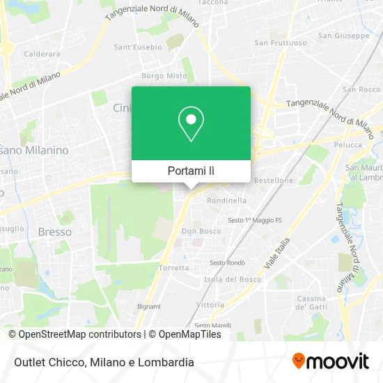 Mappa Outlet Chicco