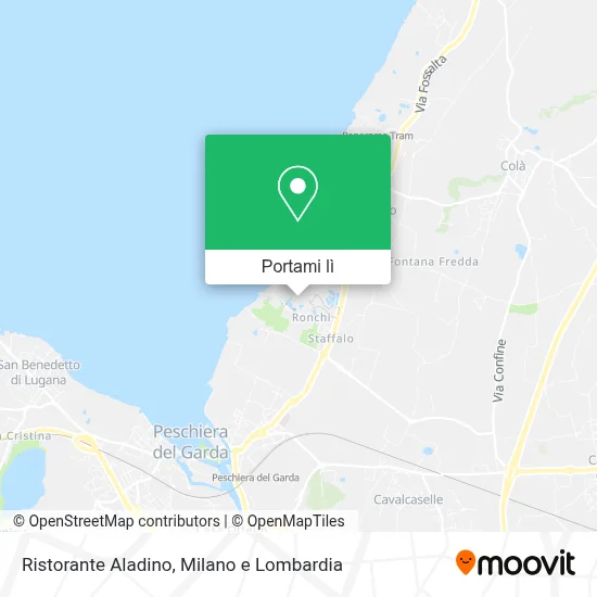 Mappa Ristorante Aladino