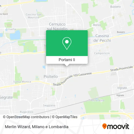 Mappa Merlin Wizard