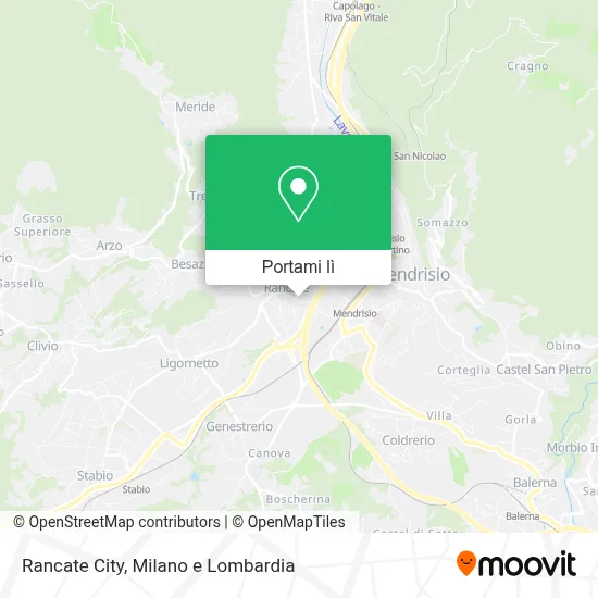 Mappa Rancate City