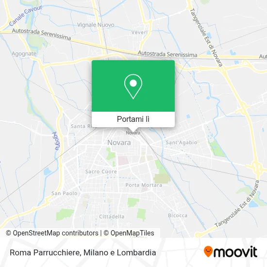 Mappa Roma Parrucchiere