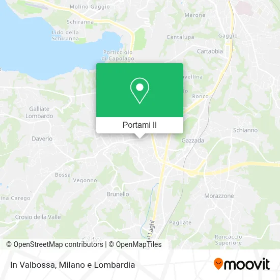 Mappa In Valbossa