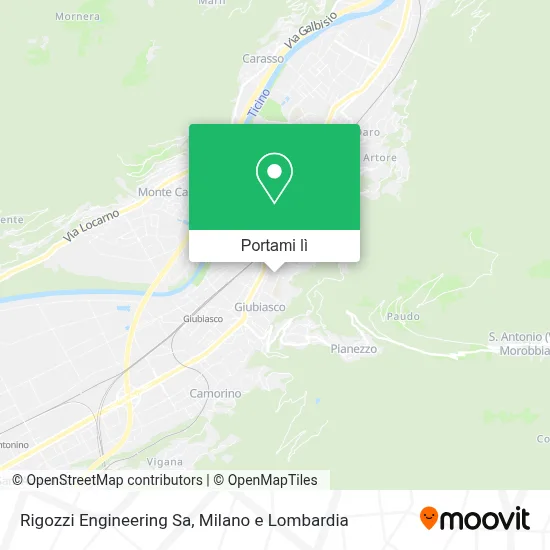 Mappa Rigozzi Engineering Sa
