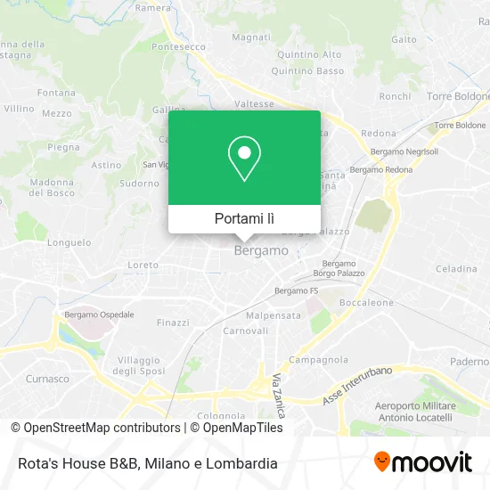 Mappa Rota's House B&B