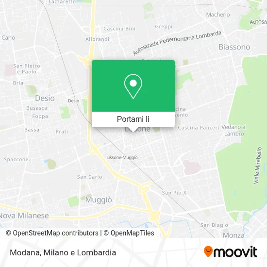 Mappa Modana