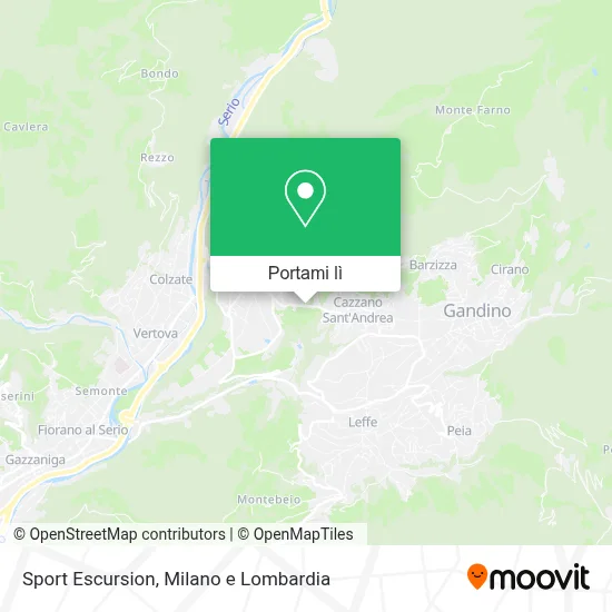 Mappa Sport Escursion