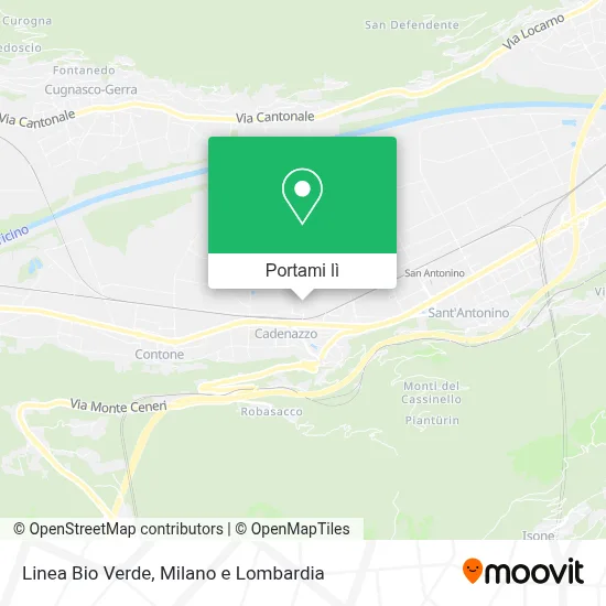 Mappa Linea Bio Verde