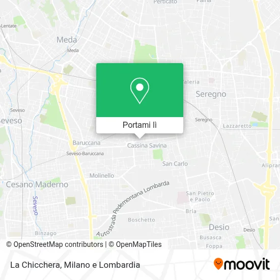 Mappa La Chicchera