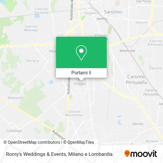 Mappa Romy's Weddings & Events
