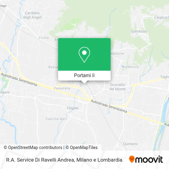 Mappa R.A. Service Di Ravelli Andrea
