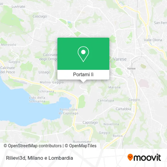 Mappa Rilievi3d