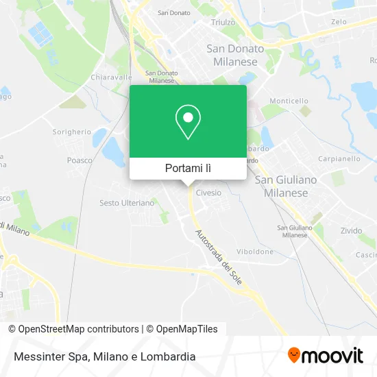 Mappa Messinter Spa