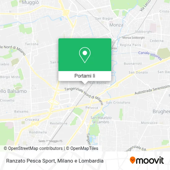 Mappa Ranzato Pesca Sport