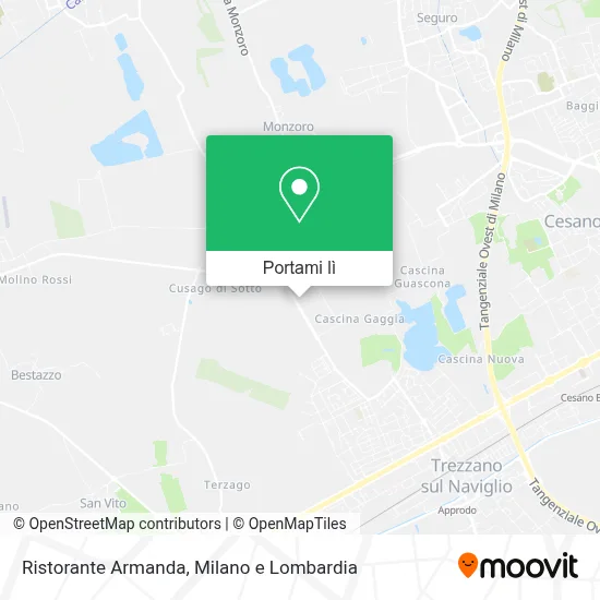 Mappa Ristorante Armanda