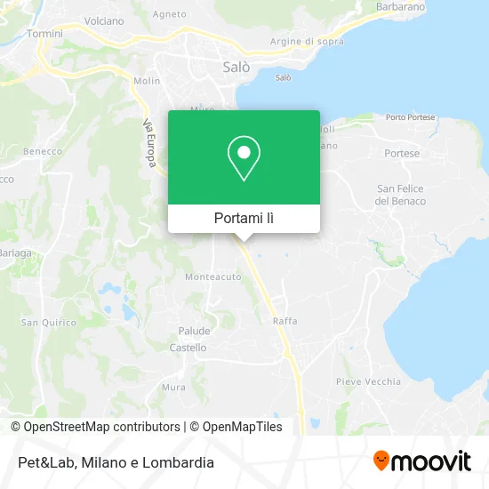 Mappa Pet&Lab
