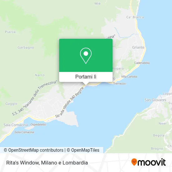 Mappa Rita's Window