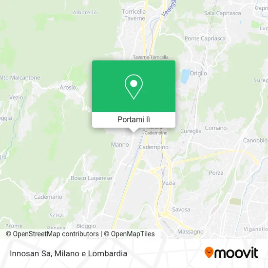Mappa Innosan Sa