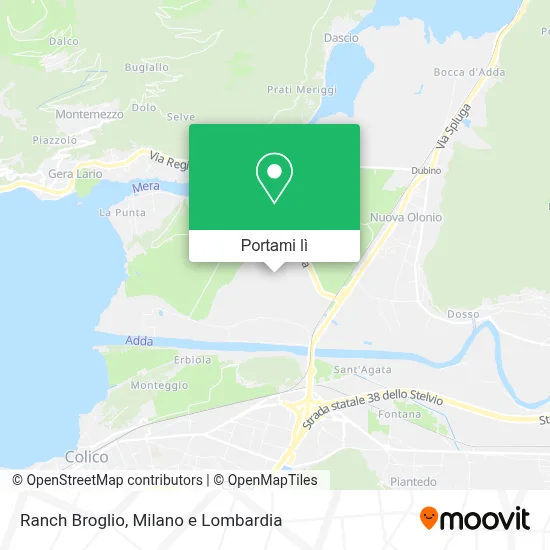 Mappa Ranch Broglio