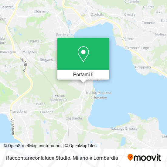 Mappa Raccontareconlaluce Studio