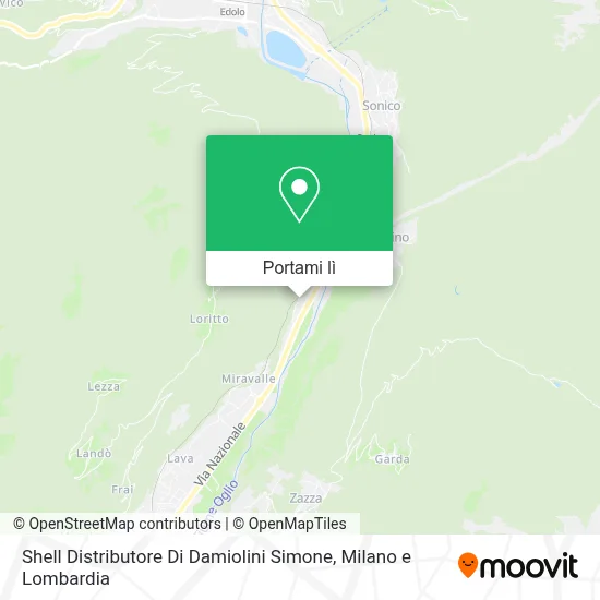 Mappa Shell Distributore Di Damiolini Simone