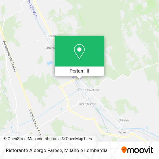 Mappa Ristorante Albergo Farese