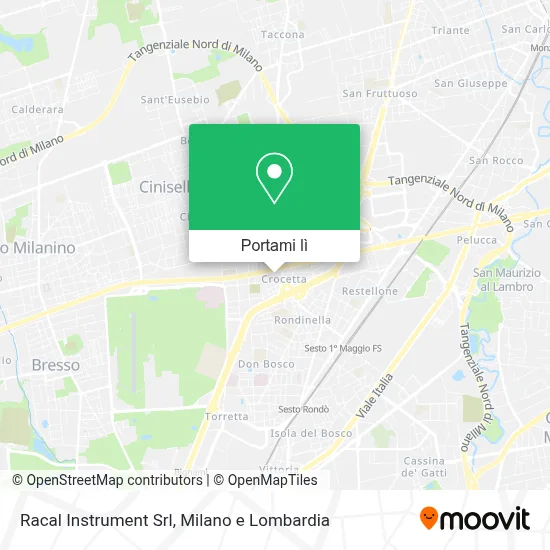 Mappa Racal Instrument Srl