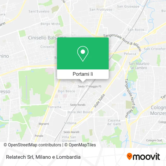 Mappa Relatech Srl
